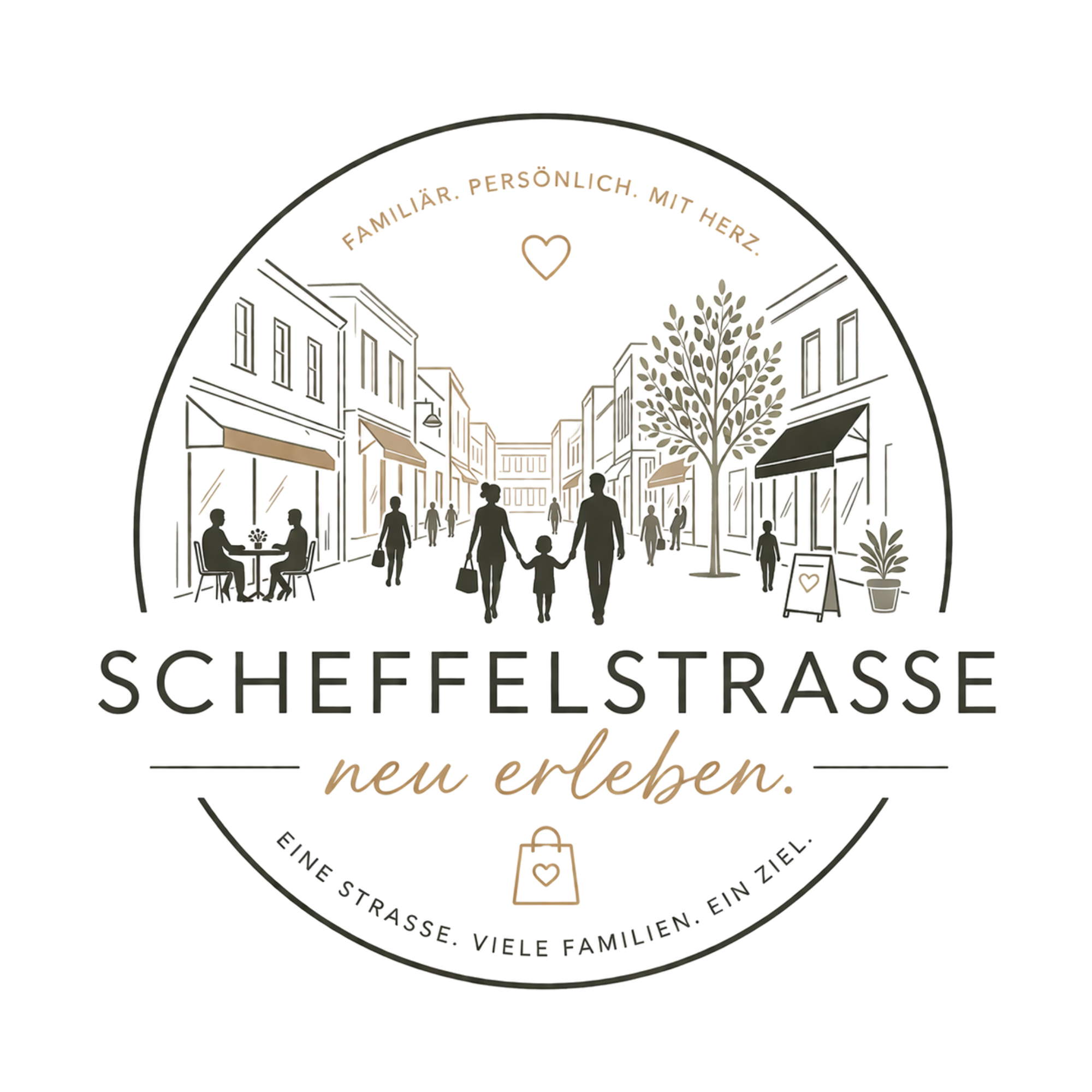 Scheffelstraße neu erleben – Logo