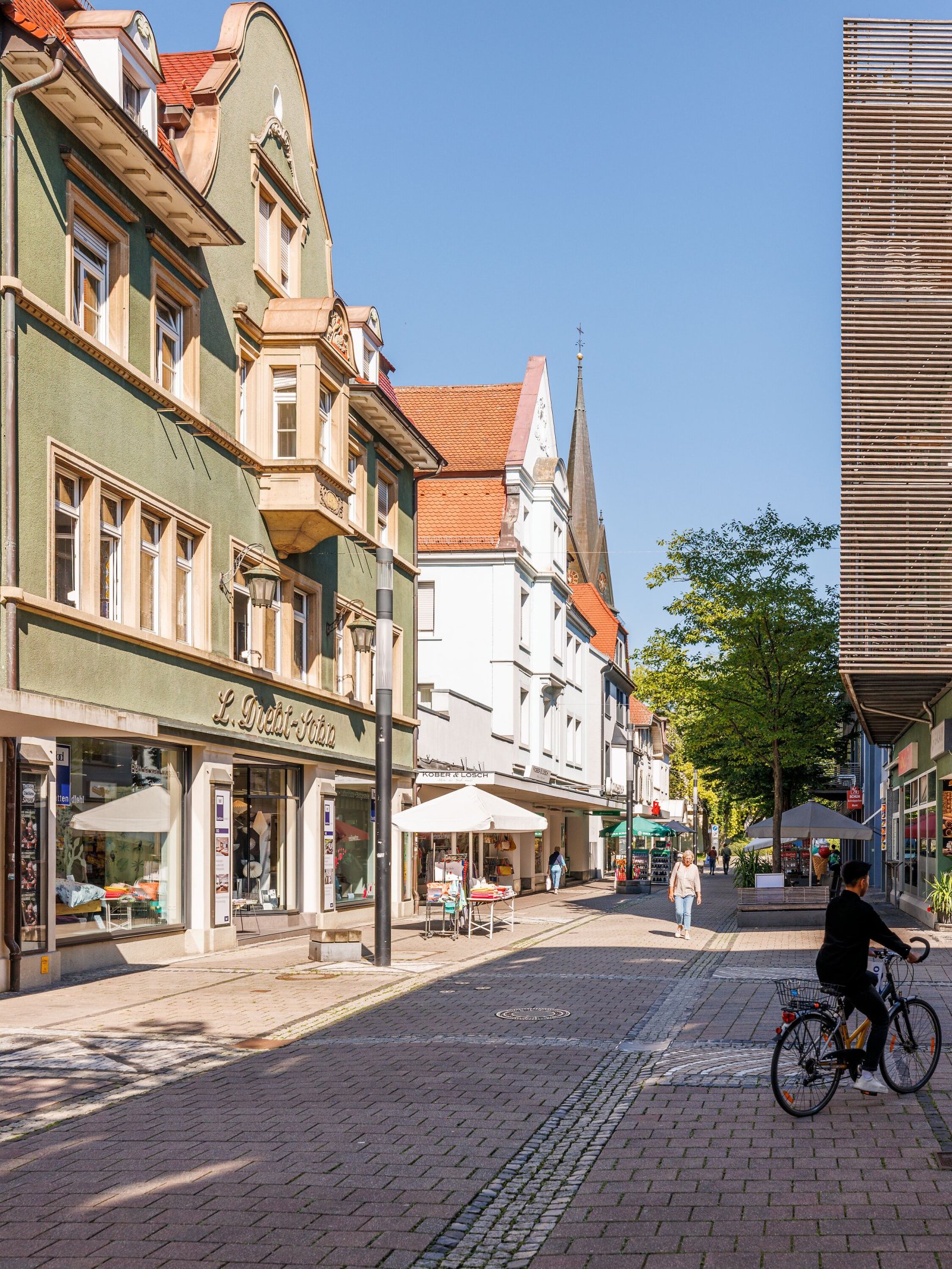 Scheffelstraße Singen – moderne Aufnahme